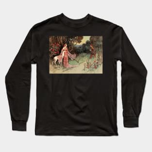 The Hunter and the Deer Long Sleeve T-Shirt